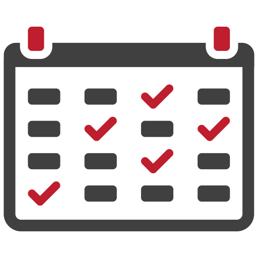 Medical billing scheduler icon